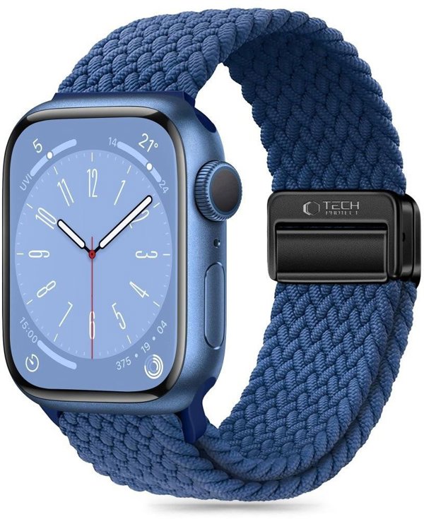 TECH-PROTECT NYLONMAG APPLE WATCH 6 / 7 / 8 / 9 / 10 / SE (40 / 41 / 42 MM) ΜΠΛΕ MONTEGO