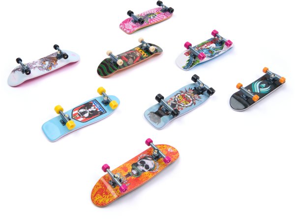 Tech Deck 8 Pack Multipack - Retro Neon