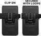 TECH-PROTECT SM75 UNIVERSAL PHONE HOLSTER POUCH 5.8-6.8 INCH BLACK