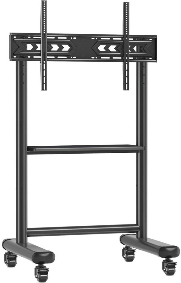 Κινητή βάση τηλεόρασης 60-86” έως 68kg με ρυθμιζόμενο ράφι AV