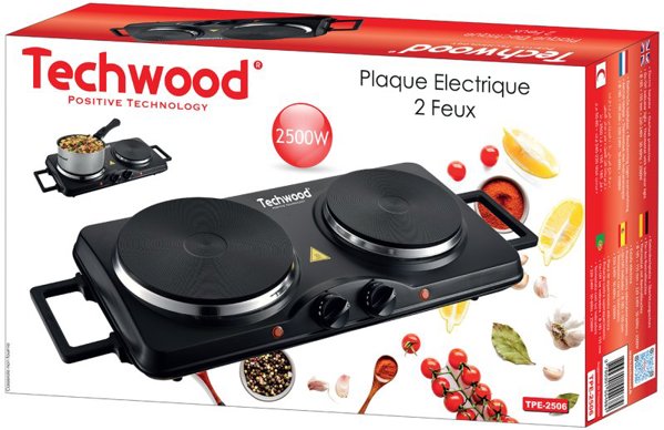 Ηλεκτρική εστία Techwood TPE-2506