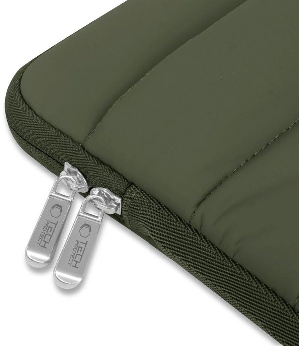 Tech-Protect Fluffy Θήκη για Laptop 15-16 ιντσών, Army Green