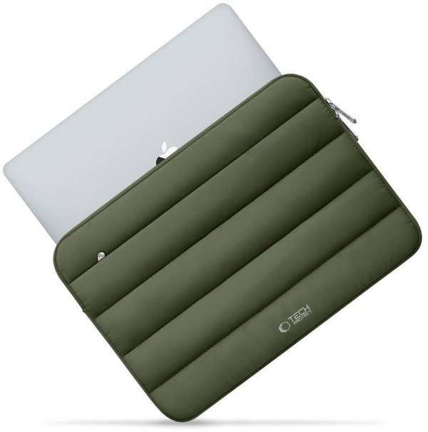 Tech-Protect Fluffy Θήκη για Laptop 15-16 ιντσών, Army Green