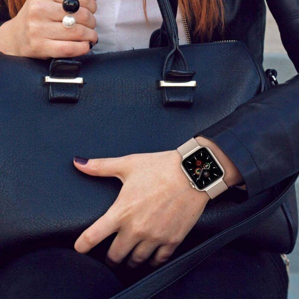 Λουράκι Tech-Protect για APPLE WATCH 4 / 5 / 6 / 7 / 8 / SE (38 / 40 / 41 MM) Tech-Protect Milaneseband Starlight 13823366 9319460000000