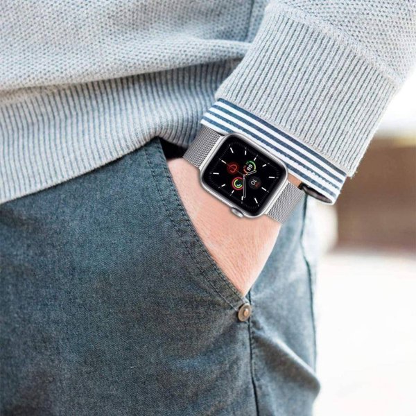 Λουράκι Tech-Protect για APPLE WATCH 4 / 5 / 6 / 7 / 8 / SE (38 / 40 / 41 MM) Tech-Protect Milaneseband Starlight 13823366 9319460000000