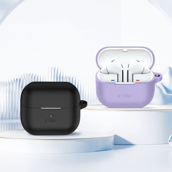 TECH-PROTECT SILICONE HOOK SAMSUNG GALAXY BUDS 3 / 3 FE / 3 PRO LAVENDER