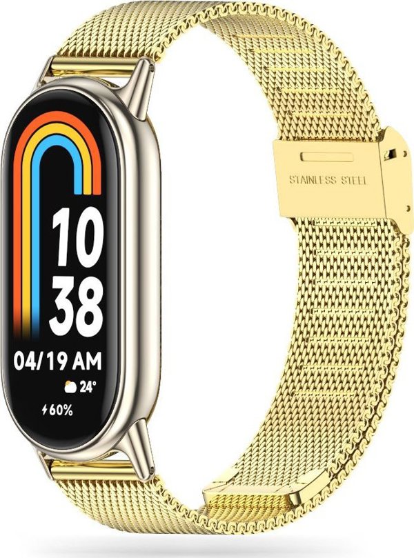 Tech-Protect TECH-PROTECT MILANESEBAND XIAOMI SMART BAND 8 / 9 / NFC GOLD 13816400 9490713935149