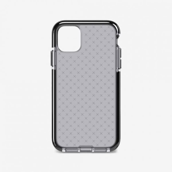 Tech21 Hard Cover Evo Check Black, fur Apple iPhone 11, Smokey/Black