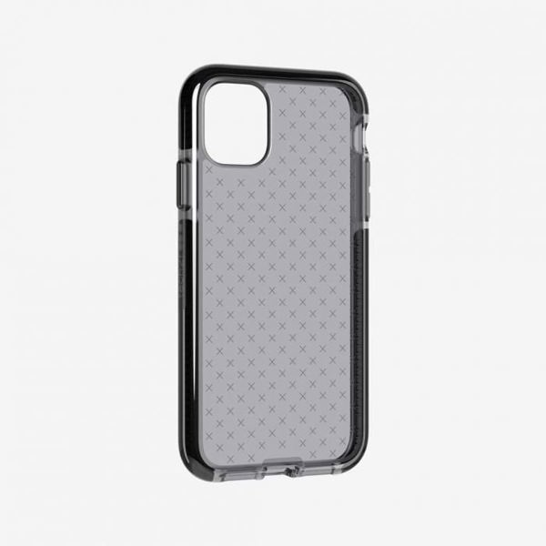 Tech21 Hard Cover Evo Check Black, fur Apple iPhone 11, Smokey/Black