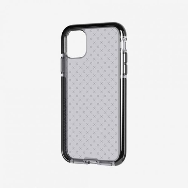 Tech21 Hard Cover Evo Check Black, fur Apple iPhone 11, Smokey/Black