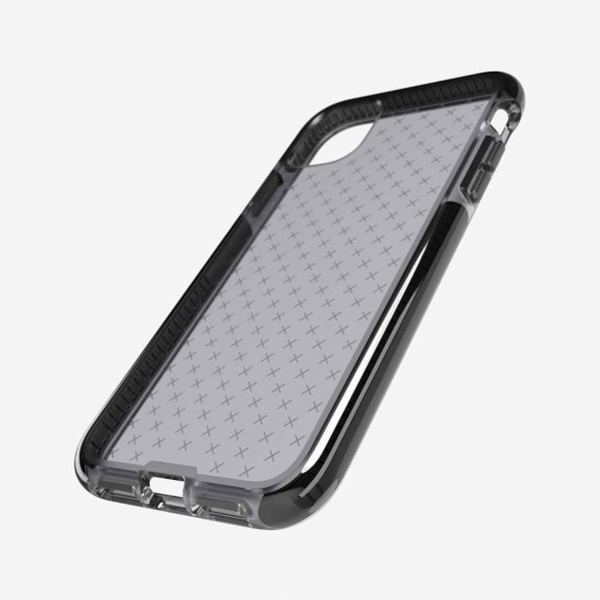 Tech21 Hard Cover Evo Check Black, fur Apple iPhone 11, Smokey/Black