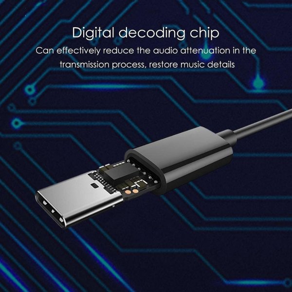 Xiaomi HSEJ04WM Στερεοφωνικά Ακουστικά USB-C, Μαύρο - Techonic