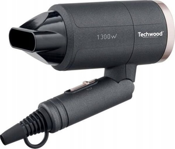 Techwood TSC-1296 πιστολάκι μαλλιών 1300 W Μαύρο
