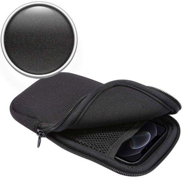 TECH-PROTECT SM70 UNIVERSAL PHONE POUCH 6.0-7.2 INCH BLACK