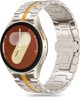 Tech-Protect TECH-PROTECT ΑΝΟΞΕΙΔΩΤΗ ΓΡΑΜΜΗ SAMSUNG GALAXY WATCH 4 / 5 / 5 PRO / 6 / 7 / FE TITANIUM/ORANGE 14224343 5906300000000