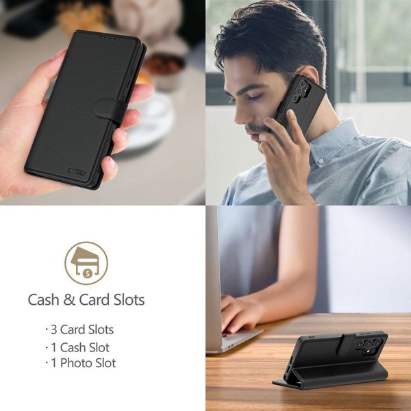 TECH-PROTECT WALLET XIAOMI 15T PRO BLACK