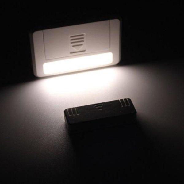 Techly Φωτιστικό LED με Μαγνητικό Διακόπτη για Ντουλάπια & Συρτάρια, 0.5W, 35lm, Θερμό Λευκό, Σετ 2 Τεμαχίων
