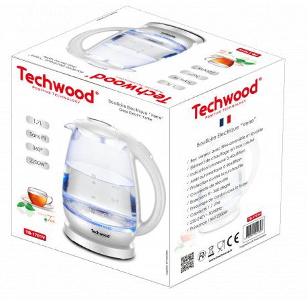 Βραστήρας Techwood TB-1701V 1.7L
