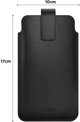 TECH-PROTECT SM65 UNIVERSAL PHONE POUCH 6.0-6.9 INCH BLACK/RED