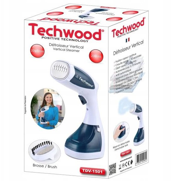 Techwood ατμομάγειρας TDV-1501
