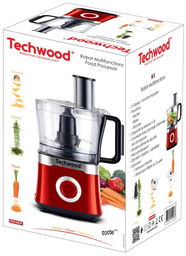 Επεξεργαστής τροφίμων Techwood TRO-6855