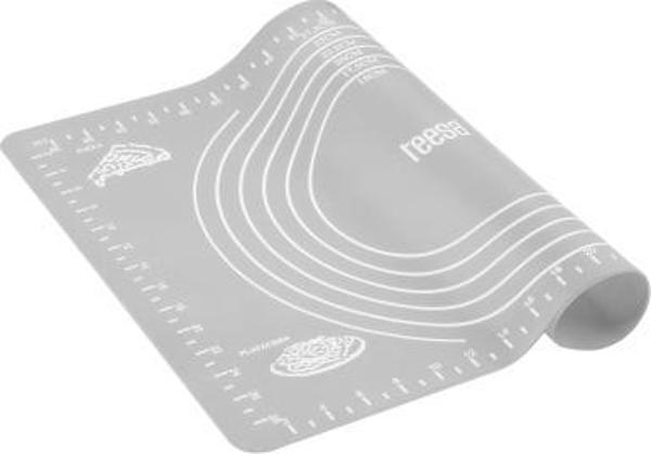 Teesa Σιλικονούχα επιφάνεια ζύμης 40x30 cm Teesa γκρι