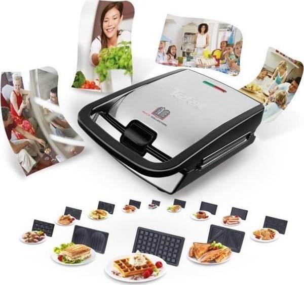 Tefal Ανταλλακτικές πλάκες για τη Συλλογή Snack, MINI BARS / mini μπάρες - XA801312