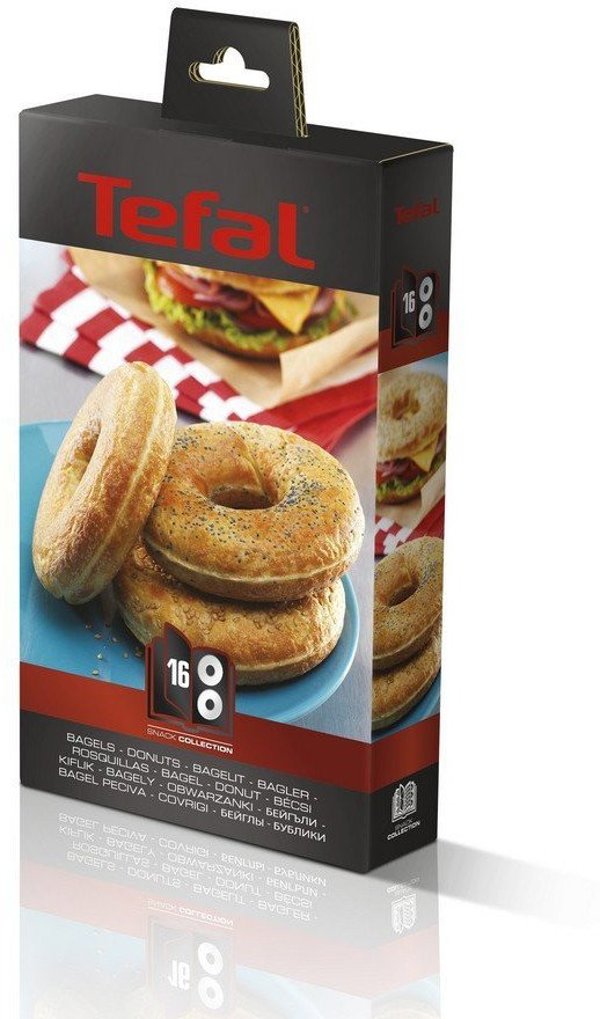 Tefal Ανταλλακτικές πλάκες για τη Συλλογή Snack, BAGLES / μπέιγκελ - XA801612