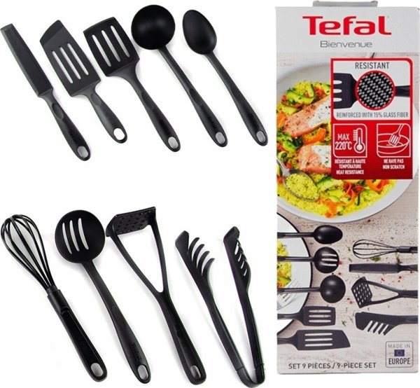 Σετ μαγειρικών σκευών Tefal TEFAL K001S925 9 τεμ.