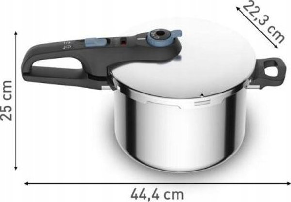 Tefal Express lonac TEFAL P2580701 SECURE TRENDY 6L TEFAL AQUA BLU
