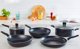 Tefal Tefal Start''easy C2670453, Στρογγυλό, Πολυχρηστικό τηγάνι, Μαύρο, Τιτάνιο, Αλουμίνιο, Thermo-Spot