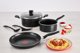Tefal Tefal Start''easy C2670453, Στρογγυλό, Πολυχρηστικό τηγάνι, Μαύρο, Τιτάνιο, Αλουμίνιο, Thermo-Spot