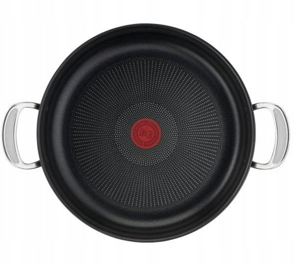 Tefal Jamie Oliver Cook's Classics HA τηγάνι με γυάλινο καπάκι 30 εκ./5.4 Λ, μαύρο