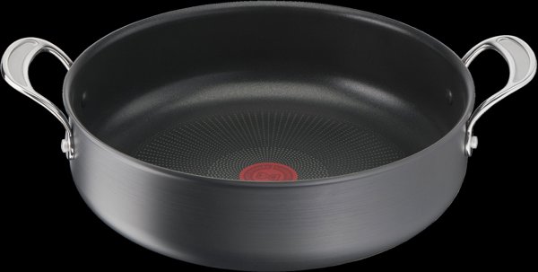 Tefal Jamie Oliver Cook's Classics HA τηγάνι με γυάλινο καπάκι 30 εκ./5.4 Λ, μαύρο