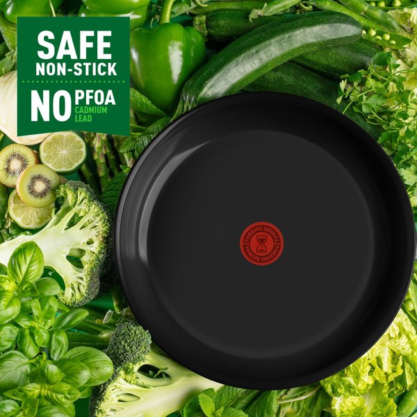 Tefal Renew  28 cm  melna - Panna cepsanai C4320623 (3168430352001)