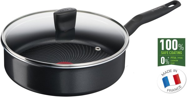 Tefal Start Easy τηγάνι + καπάκι, 24 cm