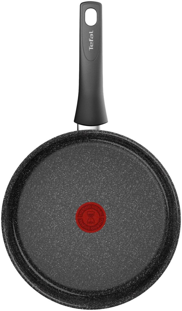 Τηγάνι Tefal Intens'Ceram με γυάλινο καπάκι 24 cm/3.2 L, μαύρο