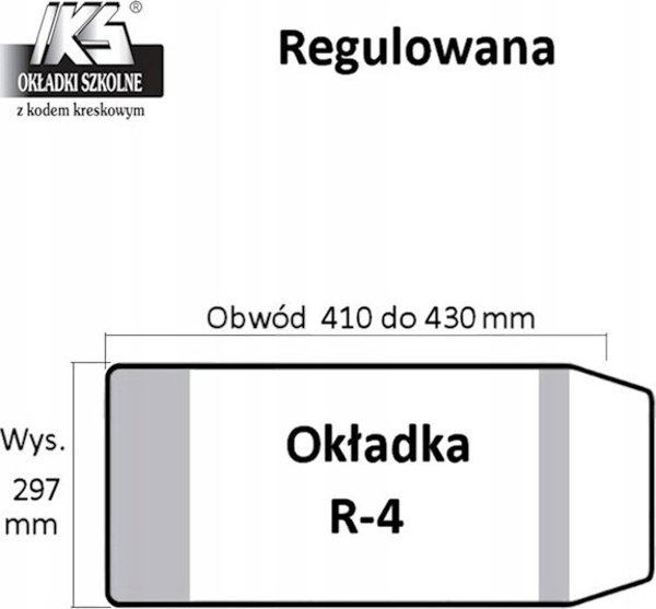 Ρυθμιζόμενο κάλυμμα βιβλίου Teka R4 (25 τεμάχια) IKS