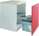 Teka ECO 60 30 l 2 kosz. Stal galwanizowana Szary
