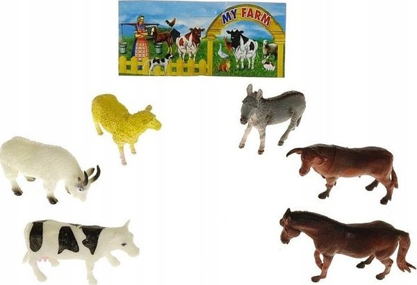 Teka Farm animals 6 τεμ 13893953 5901271542914