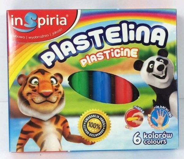 Τέκα Πλαστελίνα 6 κολόροφ
