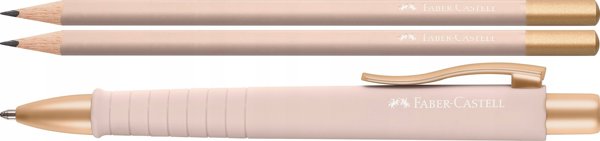 Teka Poly Ball Urban παλ ροζ στυλό +2 μολύβια 13893497 4005402411238
