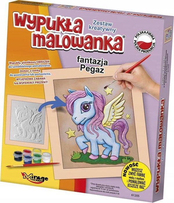 Teka Κυρτή ζωγραφιά Φαντασία Πήγασος
