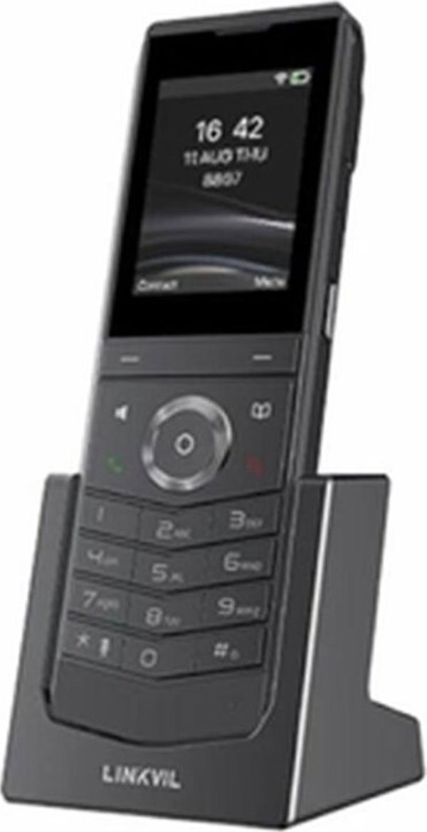 Telefon stacjonarny Fanvil Telefon Bezprzewodowy Fanvil W611W Czarny