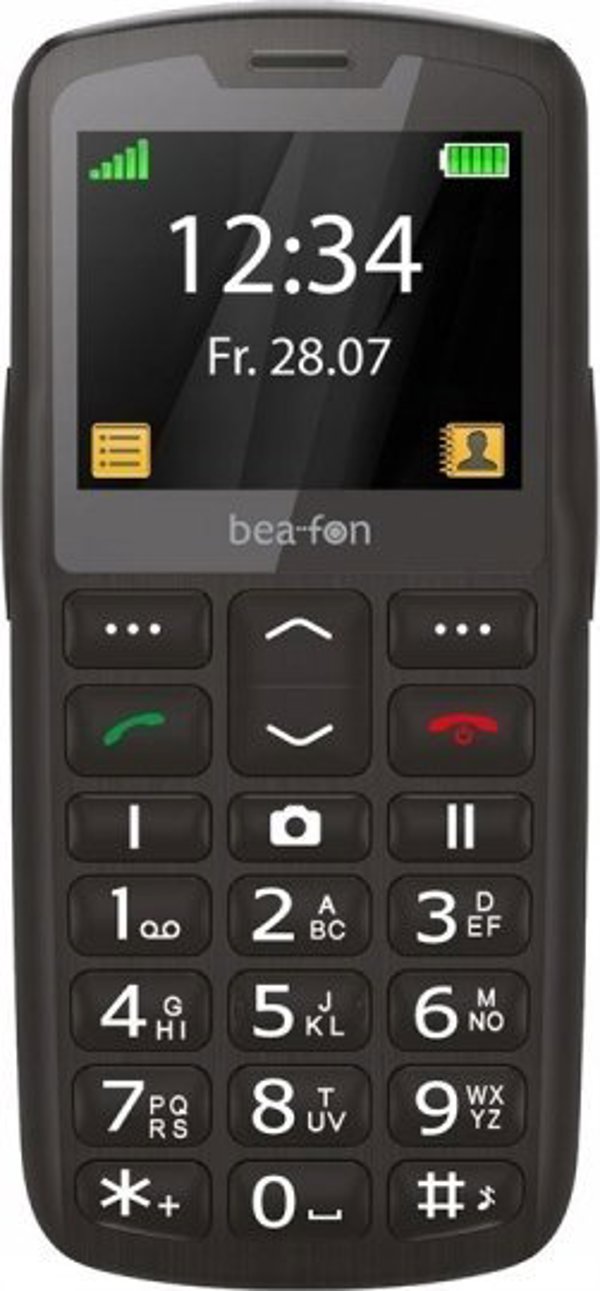 Σταθερό τηλέφωνο Bea-fon Bea-fon SL260 schwarz-silber