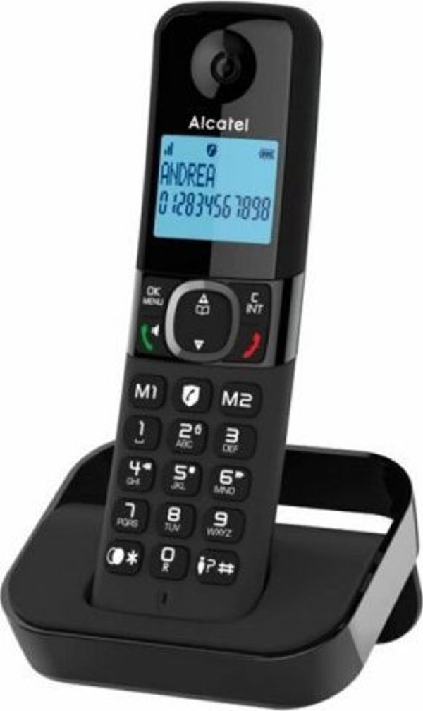 Alcatel F860 Ασύρματο Σταθερό Τηλέφωνο με Οθόνη - Λευκό