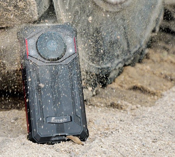 Κινητό τηλέφωνο FOSSiBOT Fossibot F101 P - Ανθεκτικό τηλέφωνο Μαύρο
