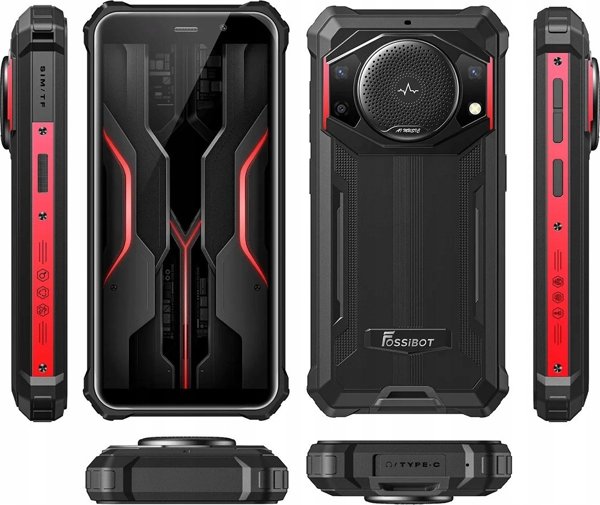 Κινητό τηλέφωνο FOSSiBOT Fossibot F101 P - Ανθεκτικό τηλέφωνο Μαύρο