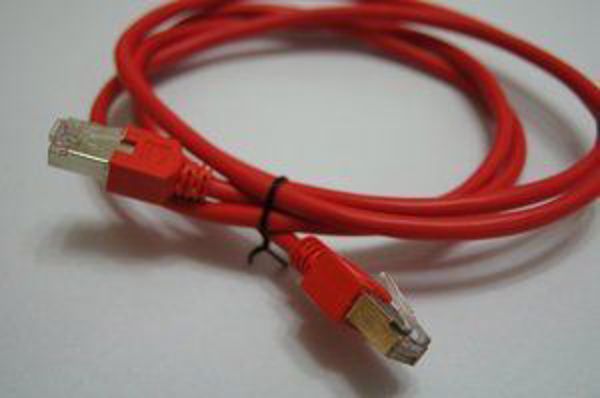 Telegärtner Patchkabel, S/FTP, PiMF, Cat 6A (ISO/IEC), κόκκινο, 5,0 m (L00003A0057)