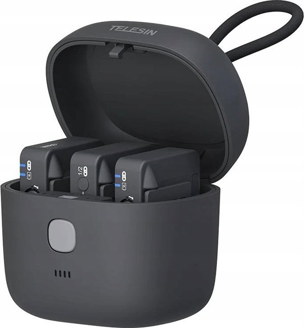 Telesin Φορτιστής για 3 x Μικρόφωνο Rode Wireless Go / Go II / TE-WMB-001